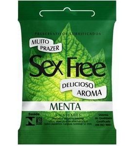 Preservativo sabor Menta c 3un